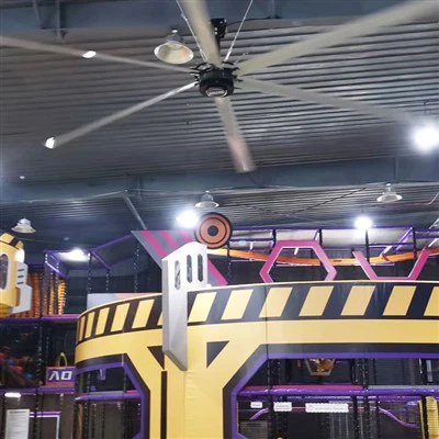 فن های صنعتی گیرلس HVLS PMSM